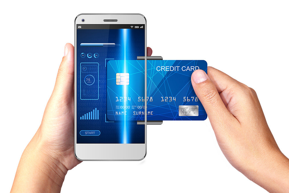 echo virtual credit card payments